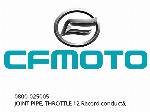 JOINT PIPE, THROTTLE 12 Throttle Pipe Connector - 0800-025005 - CFMOTO
