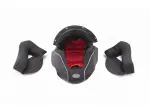 JT5 Helm-Innenfutter - Grau, Rot - Erwachsene - M - 01343881