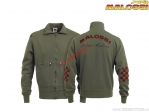 Kapuzenloses Riders Sweatshirt (Größe S) - Militärgrün - Malossi