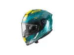 Kask Hyper XR - Błyszczący, Żółty, Niebieski - Dorosły - 2XL - 010116584