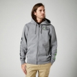 KAWI ZIP FLEECE [HTR GRAPH]: Maat - L