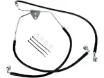 Kit conducte frână din oțel inoxidabil - Negru - 17412508