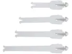 Kit de sangle de botte - Blanc - Adulte - 34300514
