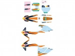 Kit graphique Factor KTM 85 SX 17/14 ('18-'19) / 85 SX 19/16 ('19) - KTM