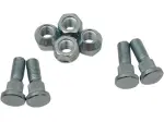 Kit nuts/screws for a single wheel - silver - ARCTIC CAT 400 DVX / SUZUKI LT-R 450 / LT-Z 250 / LT-Z 400 - Moose