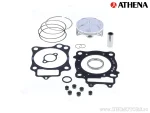 Kit piston complet: Piston forjat 4 timpi Ø 76,75 mm + set garnituri chiulasă - Athena