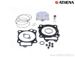 Kit piston complet: Piston forjat 4 timpi Ø 76,75 mm + set garnituri chiulasă - Athena