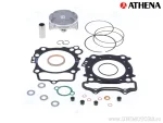 Kit piston complet: piston forjat 4 timpi Ø 76,96 mm + set garnituri chiulasă - Athena
