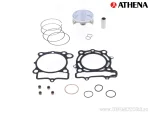 Kit piston complet: piston forjat 4 timpi Ø 76,97 mm + kit garnituri chiulasă - Athena