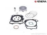 Kit piston complet: piston forjat 4 timpi Ø 76,97 mm + kit garnituri superioare - Athena