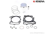 Kit piston complet: Piston forjat 4 timpi Ø 76,97 mm + set garnituri chiulasă - Athena