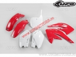 Kit plastice (alb / rosu) - Honda CR 85 R ('03-'17) - UFO