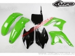 Kit plastice (alb / verde / negru) - Kawasaki KX 250 F 4T ('08) - UFO