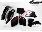 Kit plastice (negru) - KTM SX 250 / SX 380 / SX 125 / SX 400 / SX 520 / SX 400 / SX 520 Racing ('01-'02) - UFO