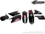 Kit plastice (negru) - Suzuki RM 125 / RM 250 ('01-'02) - UFO