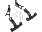 Kit suport pentru platformă pasager - Negru, Lucios - 16210513