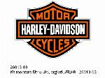 KIT supporto, filtro olio, argento/flhr - 26013-03 - Harley-Davidson