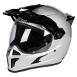 Krios Helmet Gloss Silver: Mărime - L