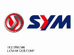 L CRANK CASE COMP - 11200T40000 - SYM