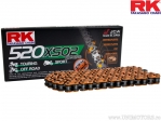 Lant portocaliu RK X-RING OR520XSO2 / 118 - KTM Duke 620 / Duke 640 / EGS / LC2 125 / LC4 400 / MXC 525 / SX 620 - RK