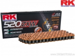 Lant portocaliu RK XW-RING OR520ZXW / 114 - Ducati Panigale 1000 V4 R / Kawasaki Z 800 / ZX-10R 1000 S Ninja - RK