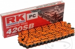 Lant RK portocaliu neon OR420 SB/ 120 - Kawasaki KX 80 G / KX 80 B / KX 80 D / KX 80 E / KX 80 L / KX 80 W / KX 85 A - RK