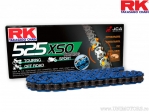 Lant RK XW-Ring albastru 525 XSO / 112 - Aprilia Caponord 1200 / Benelli Leoncino 500 Trail / Honda CB 750 F2 / NT 650 GT - RK