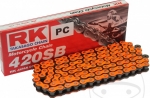 Lant standard RK portocaliu 420 SB / 126 - Aprilia MX 50 / RX 50 6-Gang / Honda NSR 50 S / Malaguti Drakon 50 NKD - RK