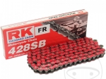 Lant standard rosu RK RT428 SB / 134 - Beta RE 125 / Kawasaki KX 125 A / Rieju Marathon 125 AC /  Suzuki DR-Z 125 L - RK