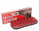 Lant standard rosu RK RT428SB/114 - FKM FK12 125 MS ie Mini Scrambler CBS  ('19-'21) / Honda CR 80 R  ('86-'95) - RK