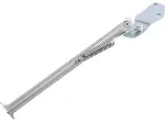 Lateral jack with attachment - electrostatically painted - material: steel - color: silver - Moose