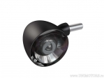 LED Blinker Bullet 1000 SCHWARZ mit weißem Glas - Kellermann