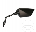 Left Black Mirror M10 mm - Kawasaki KLX 125 D D-Tracker ('10-'13) - JM
