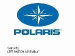 LEFT SWITCH ASSEMBLY - 0450472 - Polaris