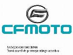 Lh къса предпазна тръба в комплект - 5ASV23043060000BP00 - CFMOTO