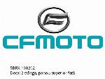 LH DECAL 2, FRONT TOP PANEL - 5BRX-190202 - CFMOTO