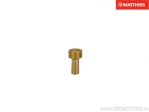 Long Welding Nipple: Length: 8.0mm - Hole Diameter: 2.3mm - Outer Diameter: 8.0mm - JM into EX