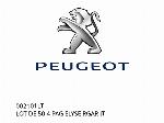 LOT DE 50 4 PAG ELYSE RGAR IT - 002101LT - Peugeot
