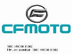 Luchtfilter compleet - 0800-110000-30002 - CFMOTO