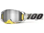 Maschera Armega - Argento, Bianco, Giallo - Adulto - Taglia Unica - 26013963