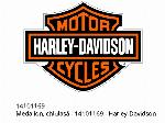 Medaillon, testa cilindro - 14101169 - Harley-Davidson