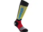 Meias MX Plus para Jovens - Preto, Azul, Vermelho, Amarelo - Jovens - M/L - 34310849
