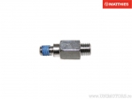 Mirror adapter chrome from internal thread to M8x1.25 arm to external thread M10x1.25mm - JM