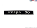 Monogram "Vespa 50" rear - Vespa 50 R ('69-'83) 2T AC 50cc - RMS