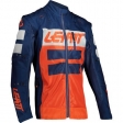 Motorcycle Jacket 4.5 X-Flow Orange: Size - M