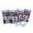 Motorcycle Stand Mounting Coil - M10 - Thin Thread 1.25 (Silver) - Oxford