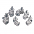 Motorcycle Stand Mounting Coil - M12 - Thread 1.25 (Silver) - Oxford