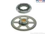 Motorcycle Starter Clutch (Bendix) + Gear Wheel - Yamaha YP T-Max / YP T-Max ABS 500cc - RMS