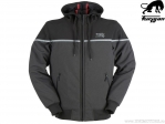 Motorjas met capuchon Furygan Sektor Black-Grey (zwart-grijs) - Furygan