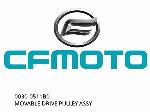 MOVABLE DRIVE PULLEY ASSY - 0030-0511B0 - CFMOTO